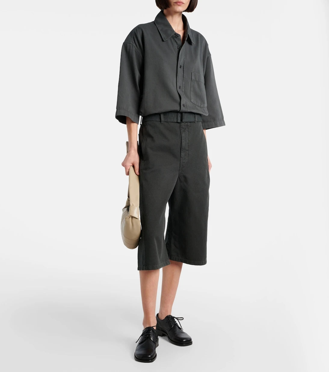 Lemaire - Oversized denim shirt