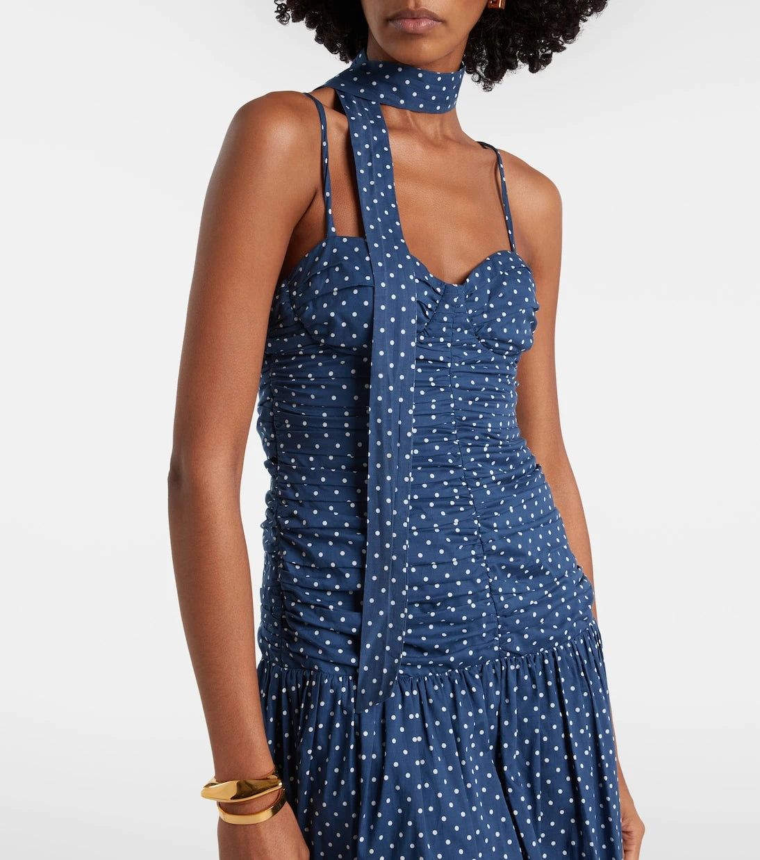 Posse - Edie polka-dot midi dress