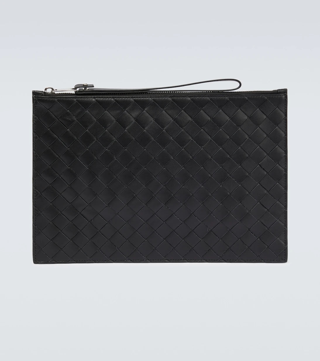 Bottega Veneta - حقيبة يد كبيرة من الجلد المنسوج