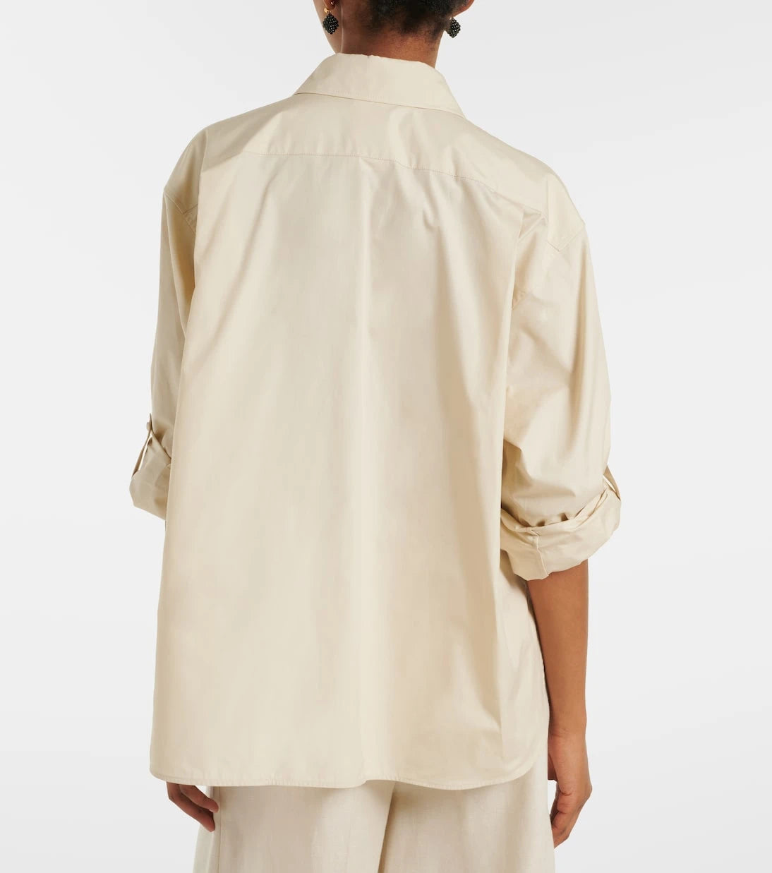 Max Mara - Tenue cotton poplin shirt