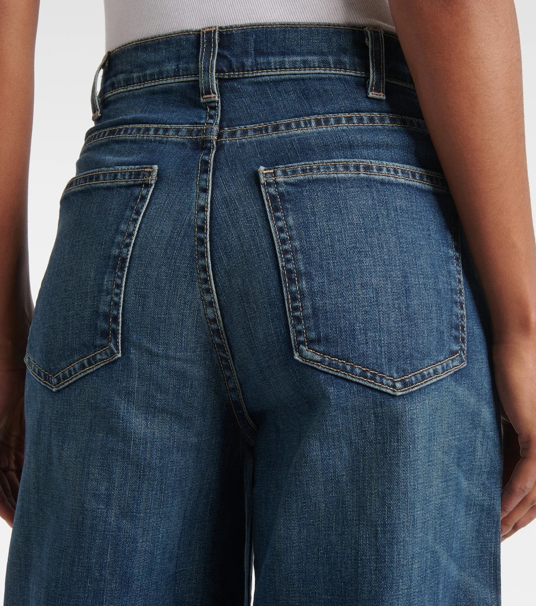 Nili Lotan - Rolland mid-rise wide-leg jeans