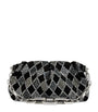 Christian Louboutin Eva Suede Strass Shoulder Bag