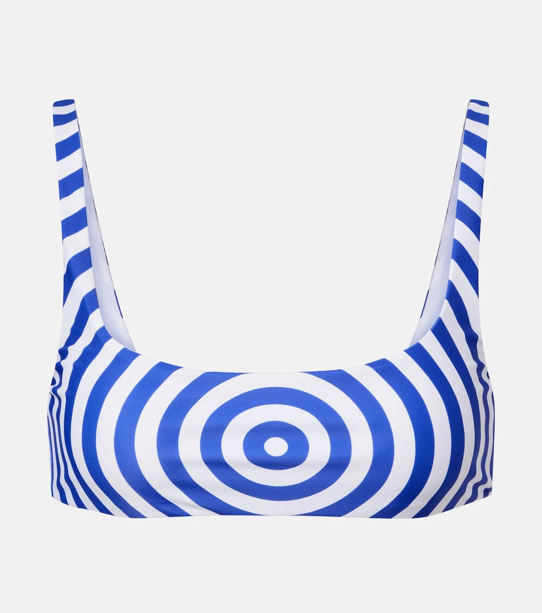 Jean Paul Gaultier - Printed jersey bra top