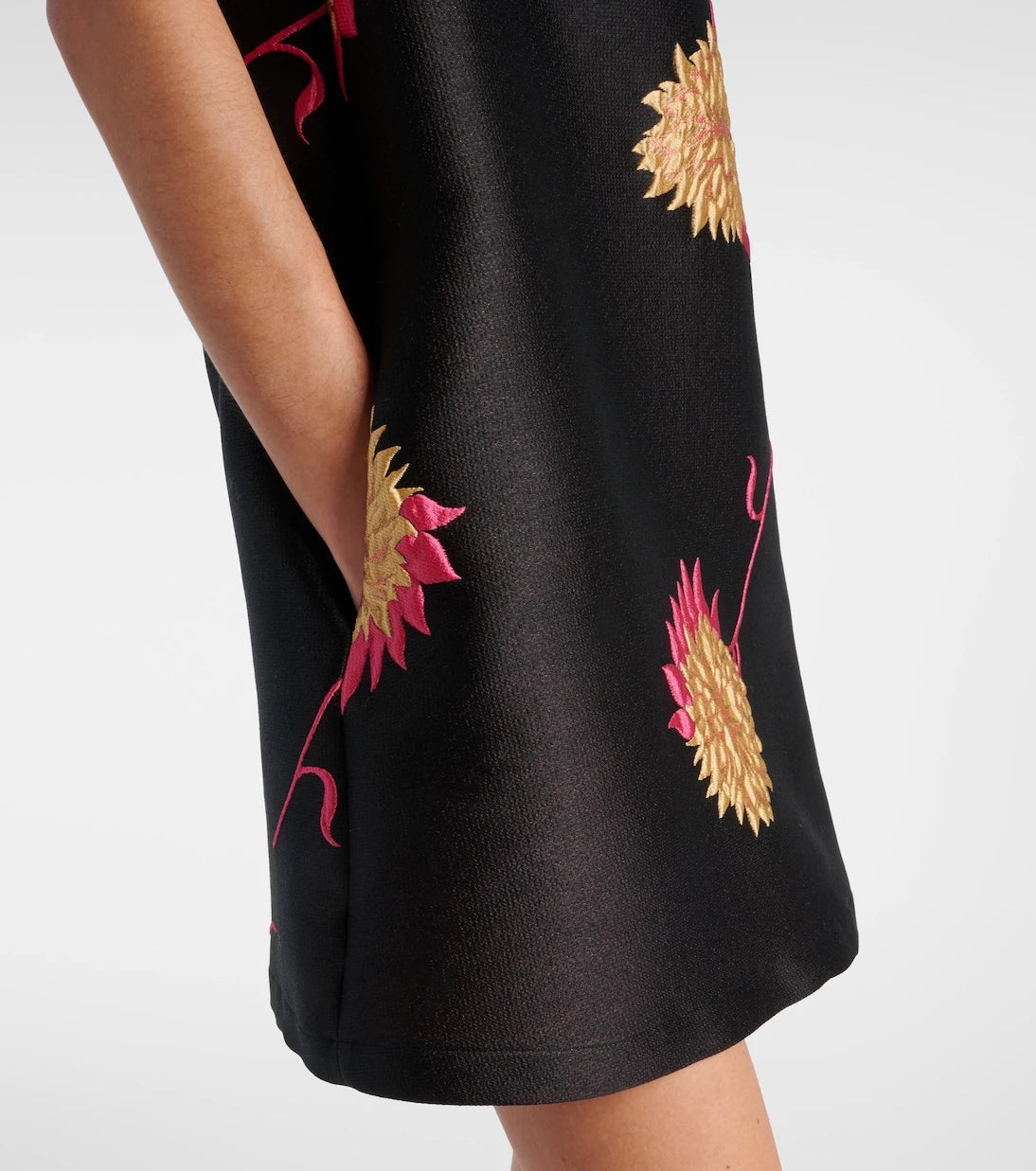 La DoubleJ - Swing jacquard minidress