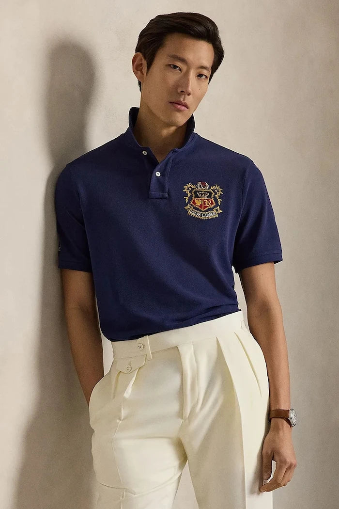 Polo Ralph Lauren тениска с яка мъжка от памук