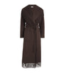 Wool Fringe Carrie Robe Coat