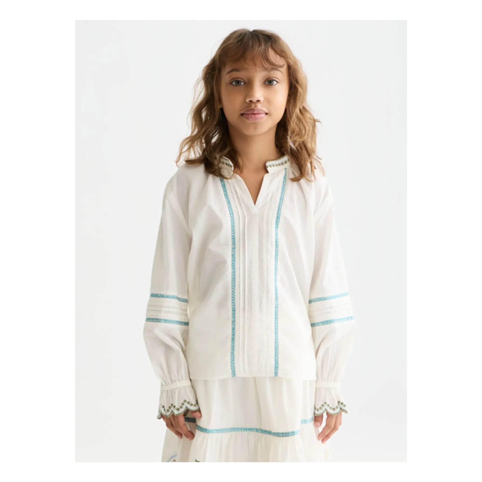 Scotch & Soda - Embroidered blouse | Ecru