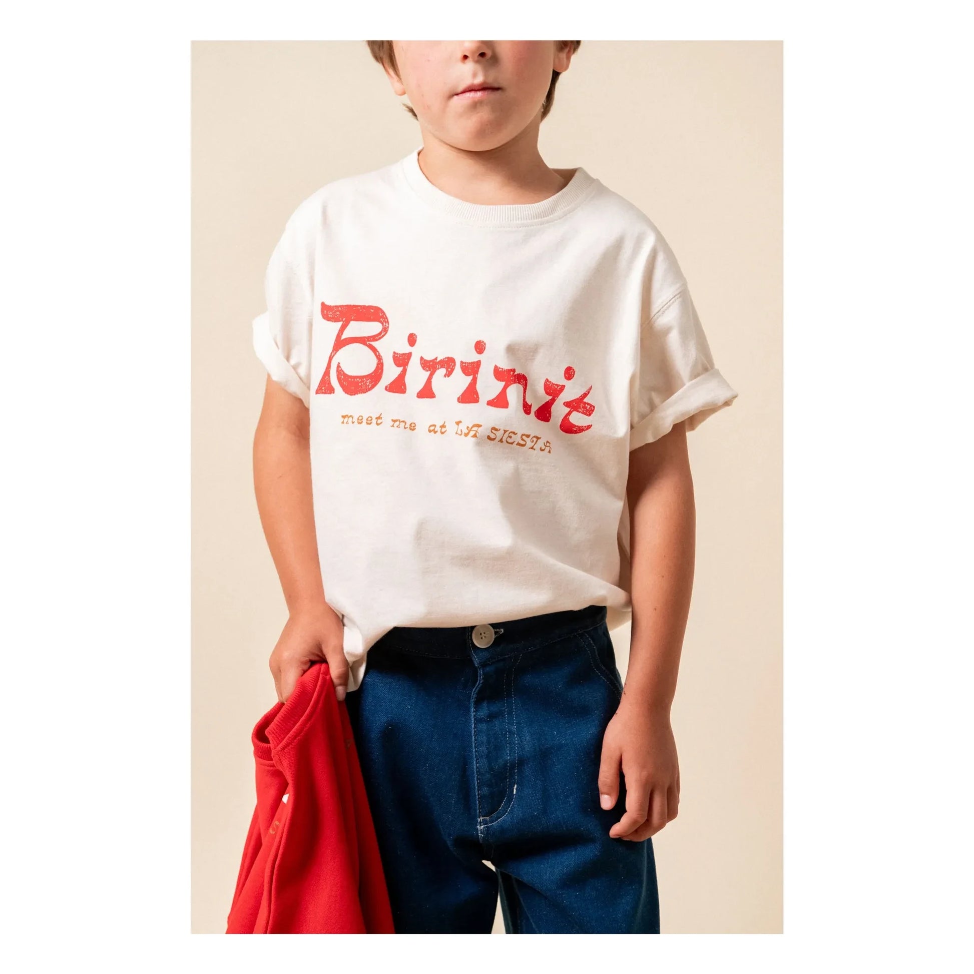 birinit - Birinit organic cotton T-shirt | Ivory