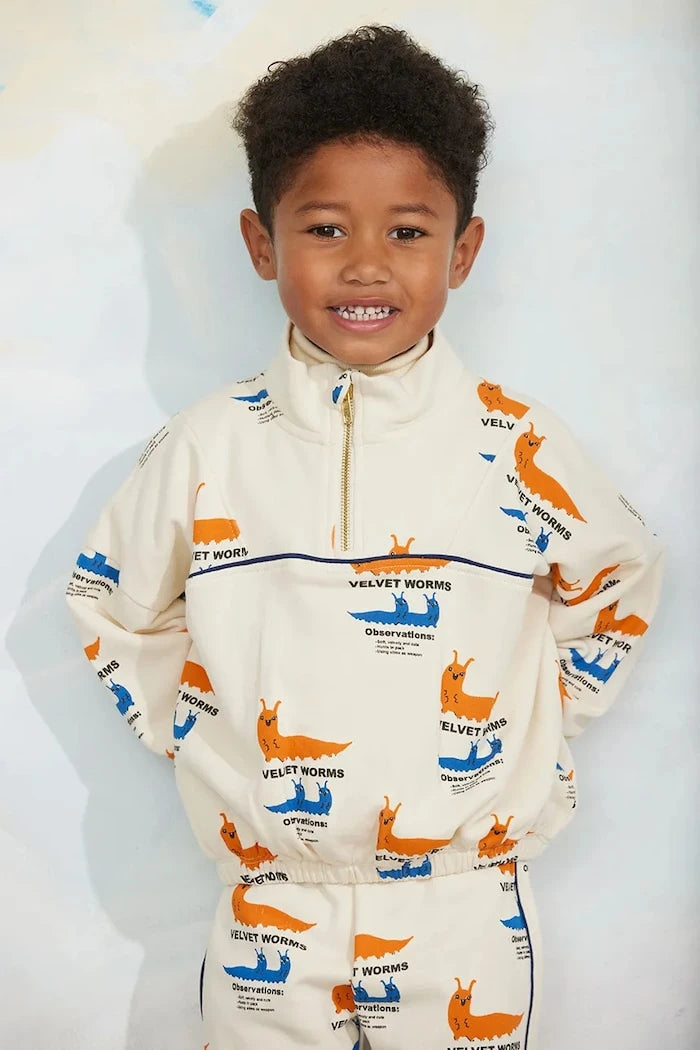 Pamuklu çocuk sweatshirt