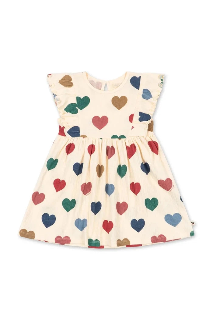 Konges Sløjd рокля с памук CHLEO DRESS GOTS