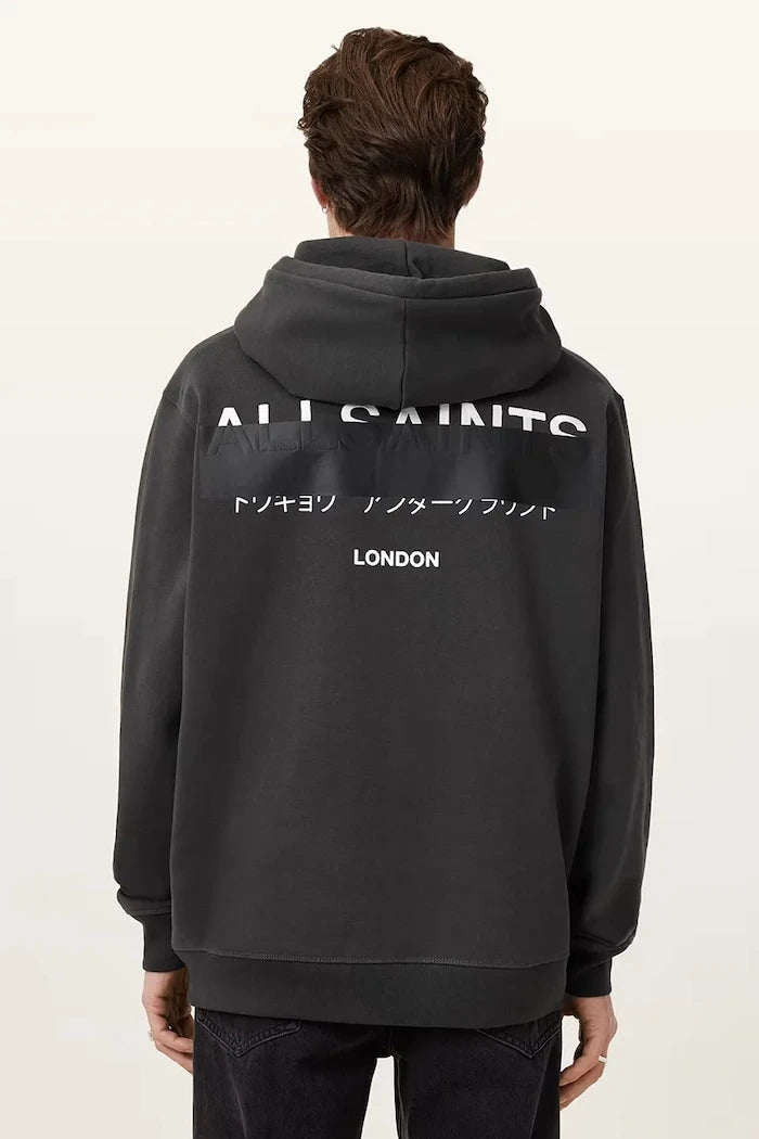 Памучен суичър AllSaints REDACT