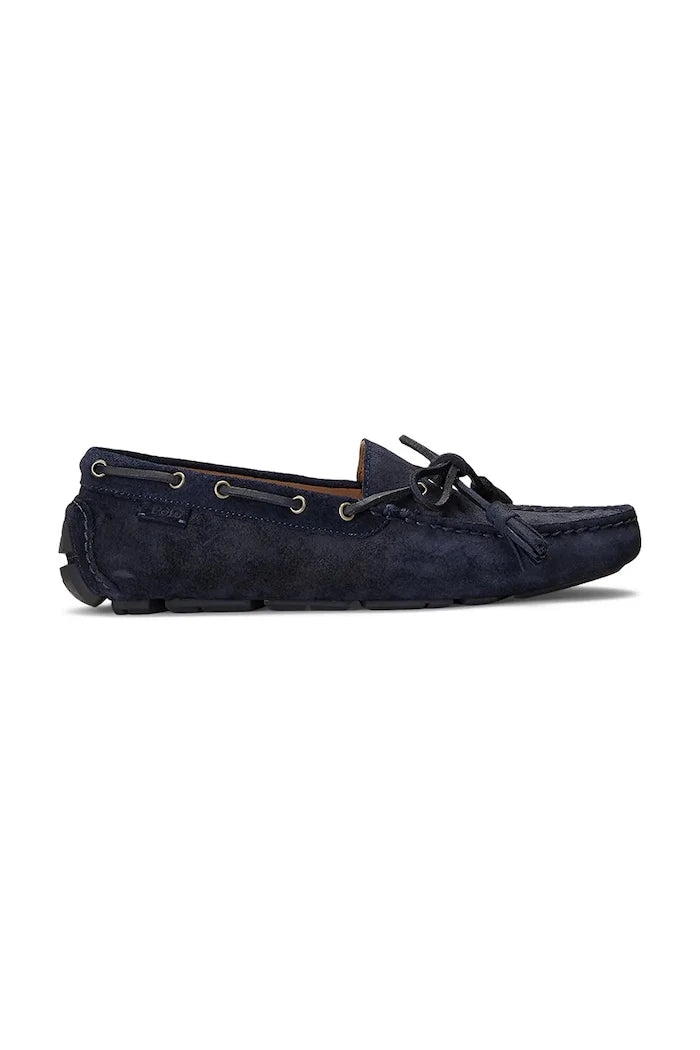 Велурени мокасини Polo Ralph Lauren Anders Tie
