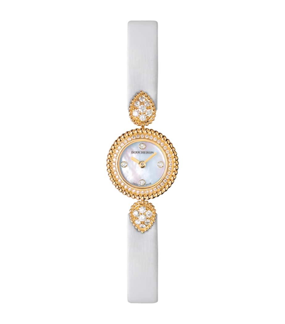 Yellow Gold and Diamond Serpent Bohème Watch 17.6mm