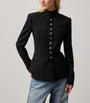 Ralph Lauren Collection Black Wool Grain de Poudre Eliza Jacket
