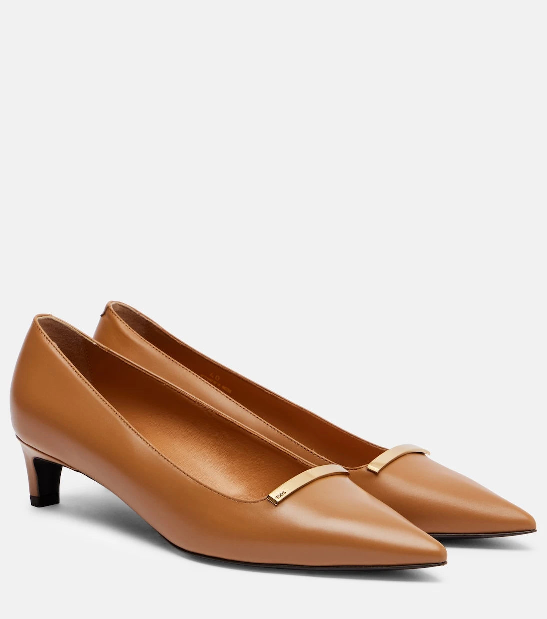 Tod's - Barretta 40 leather pumps