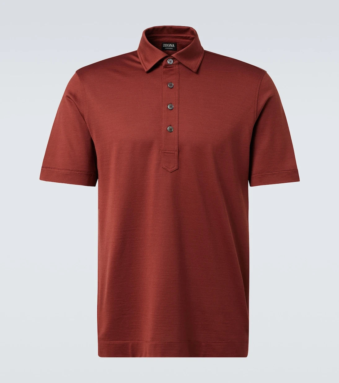 Zegna - Silk and cotton polo shirt