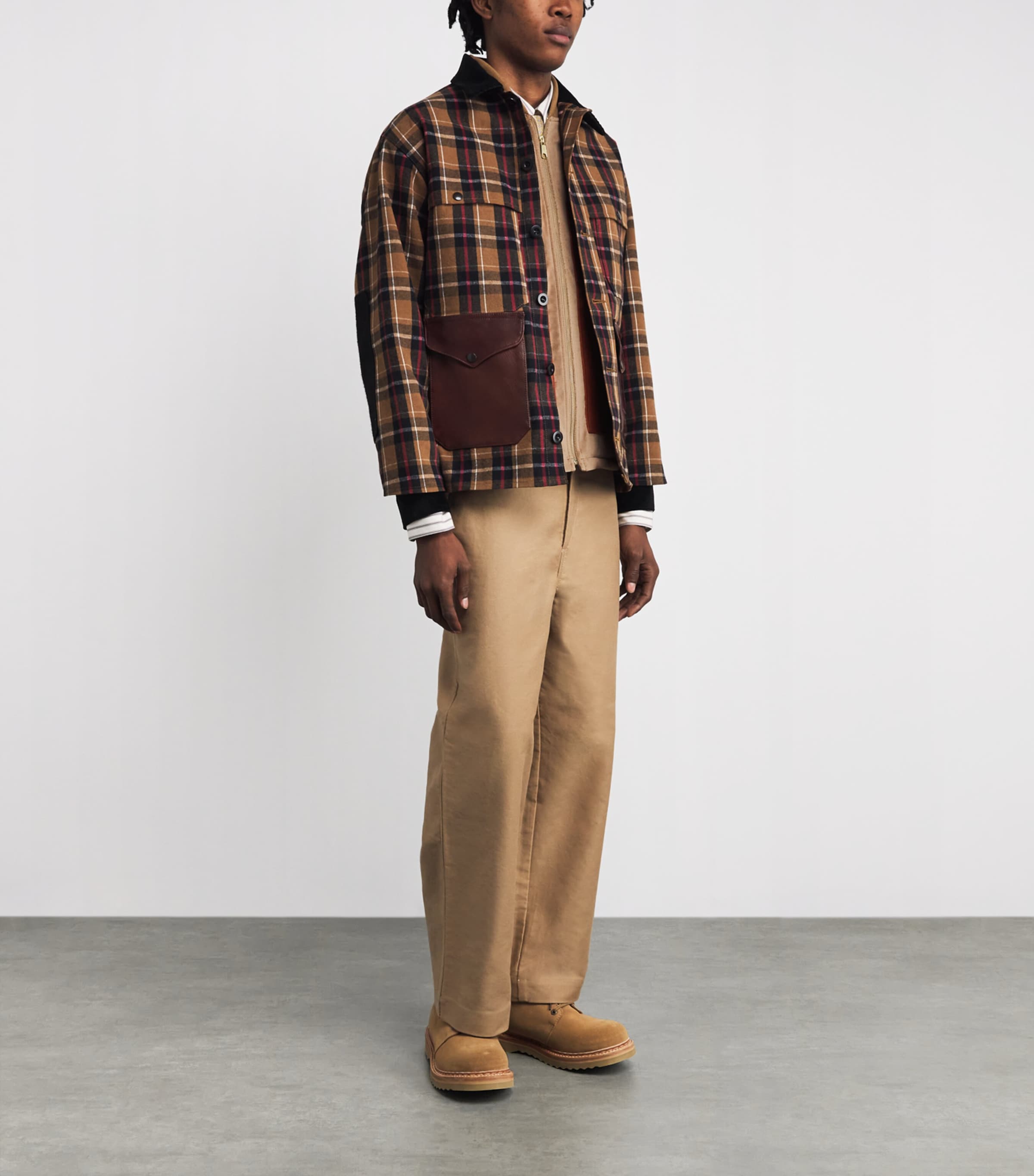 Junya Watanabe MAN Beige x Filson Cotton Patch Gilet