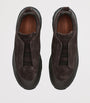 Zegna Suede Triple Stitch Monte Sneakers