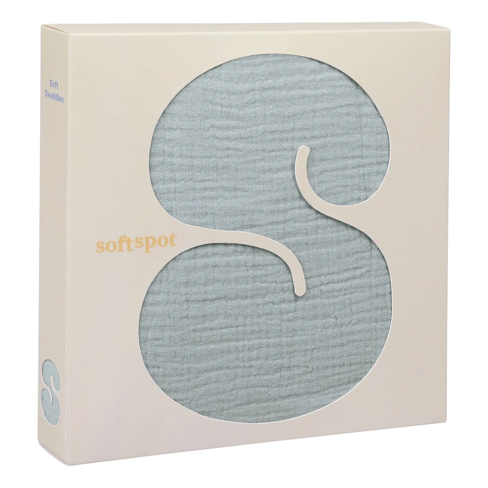 Soft Spot - Organic cotton swaddling diaper | Cloud