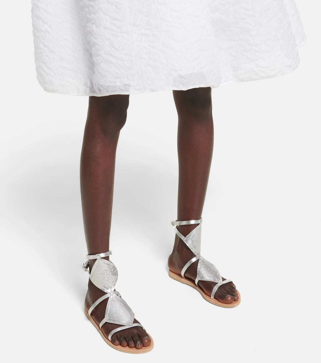 Ancient Greek Sandals - صندل ألكي الجلدي