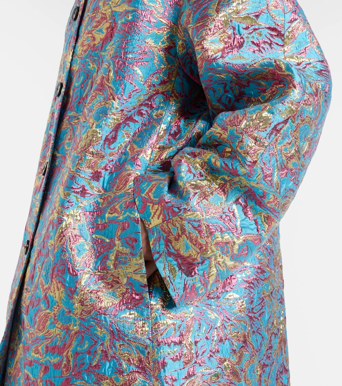 Dries Van Noten - Brocade coat