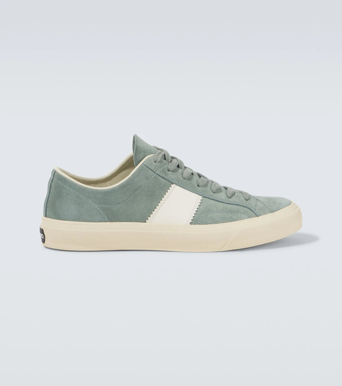 Tom Ford - Cambridge leather-trimmed suede sneakers