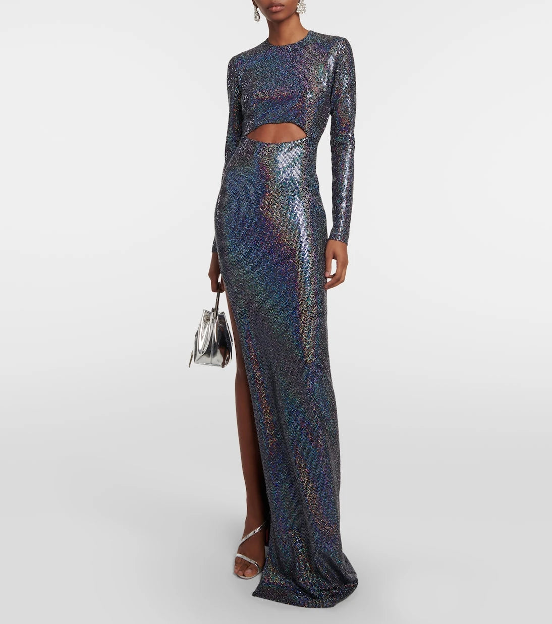 The Sei - Sequined cutout gown