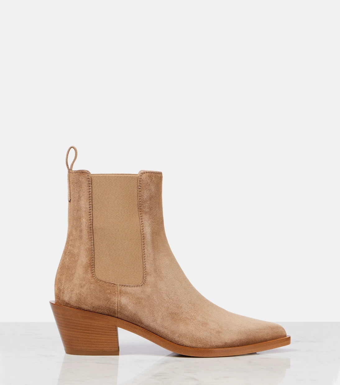 Gianvito Rossi - Wylie 45 suede ankle boots