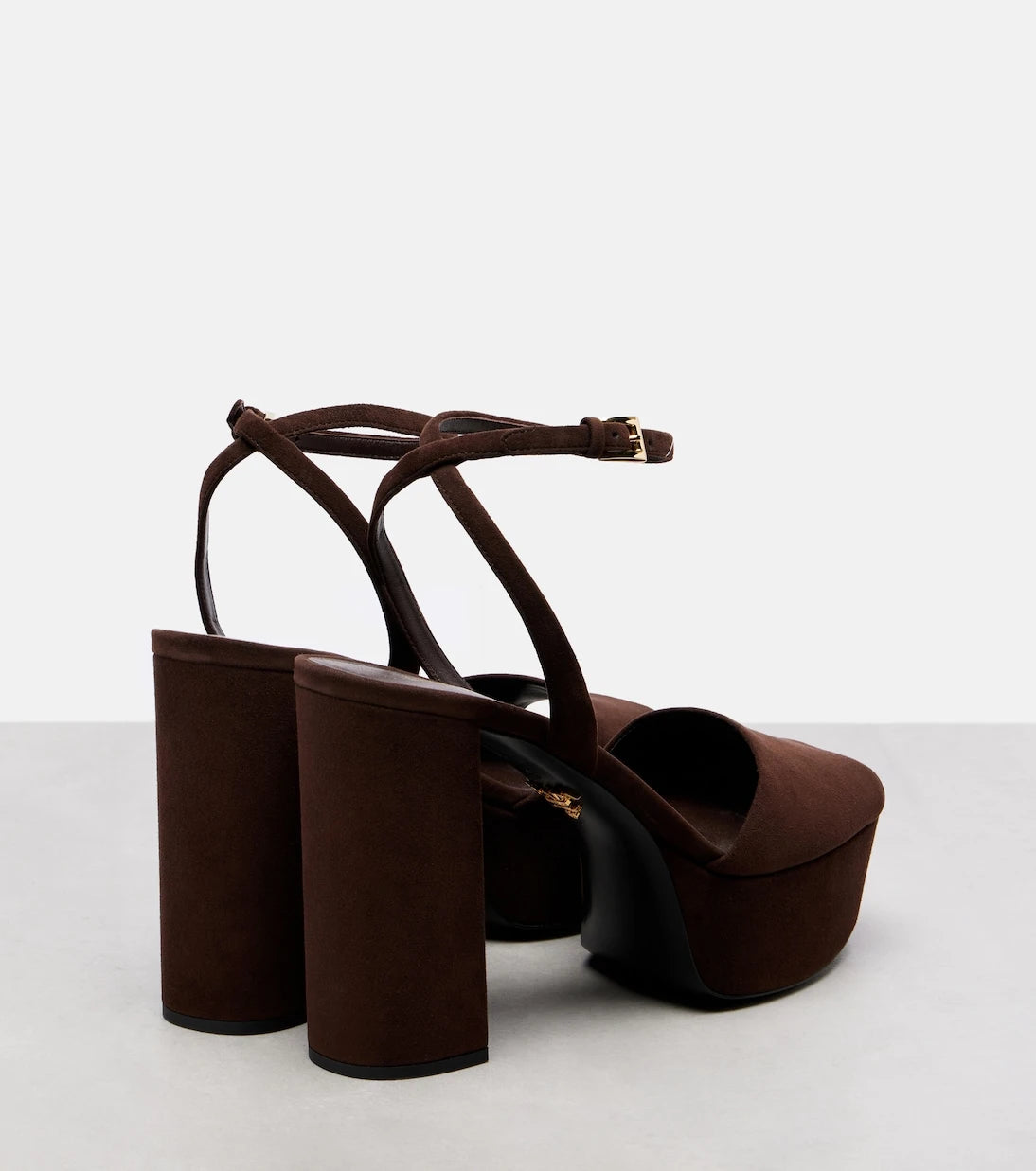 Prada - 115 suede platform sandals