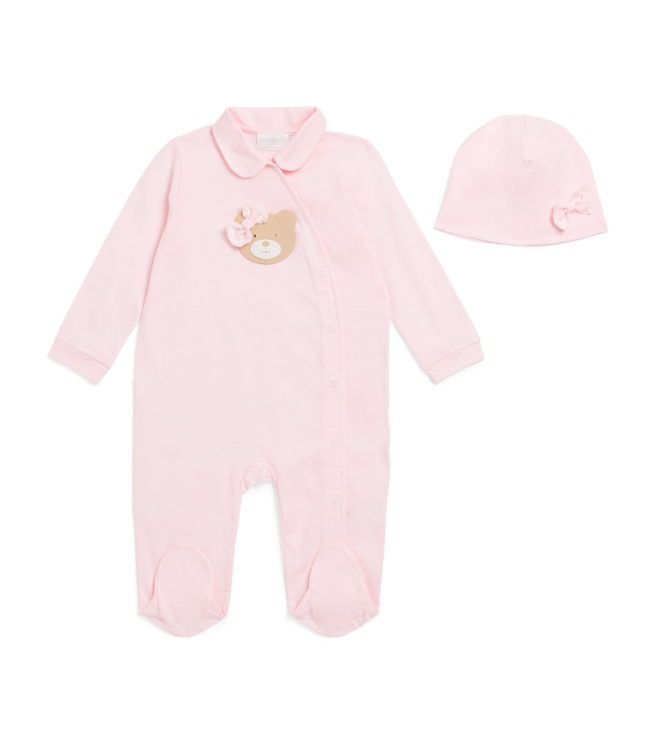 Story Loris Cotton Bear All-In-One and Hat Gift Set (3-9 Months)