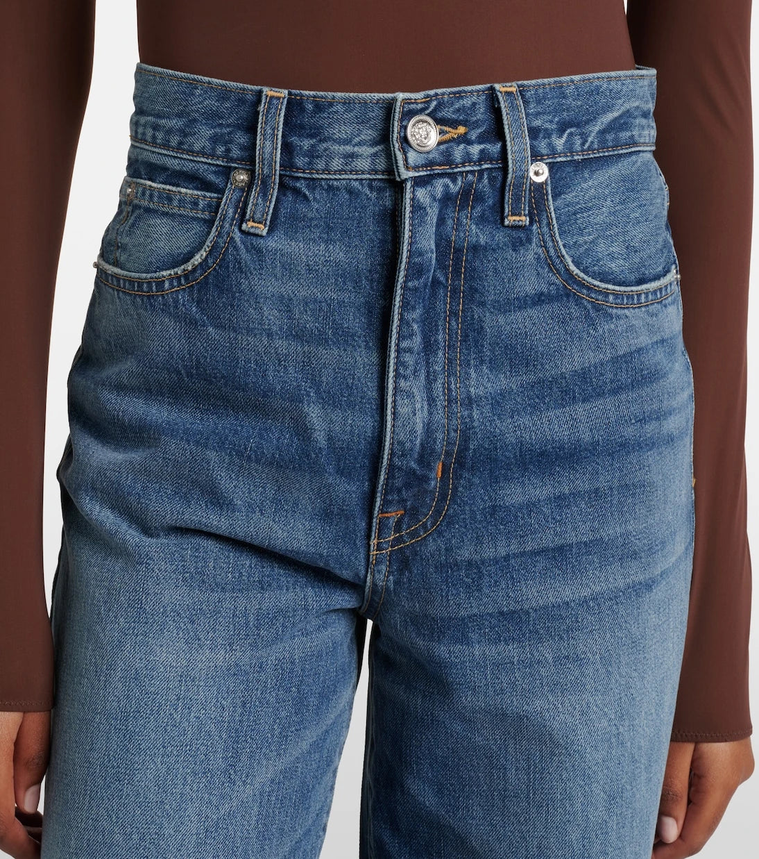 Slvrlake - Eva faded wide-leg jeans
