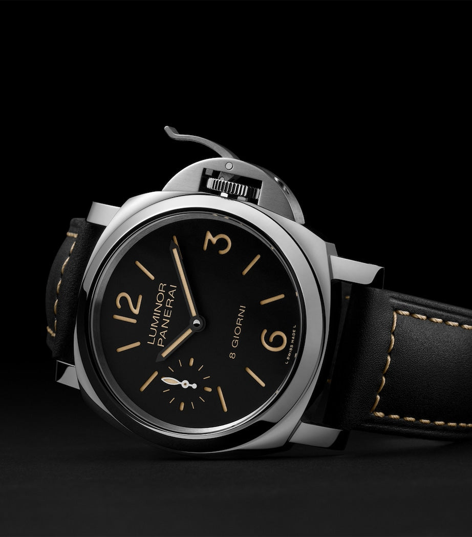 Panerai Stainless Steel Luminor 8 Giorni Watch 44mm