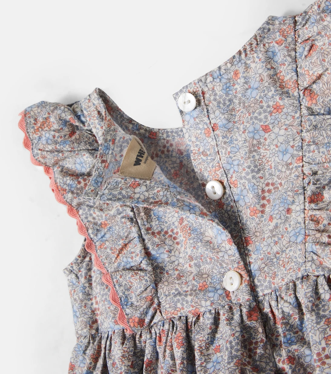 Wheat - Baby Sofia floral cotton dress