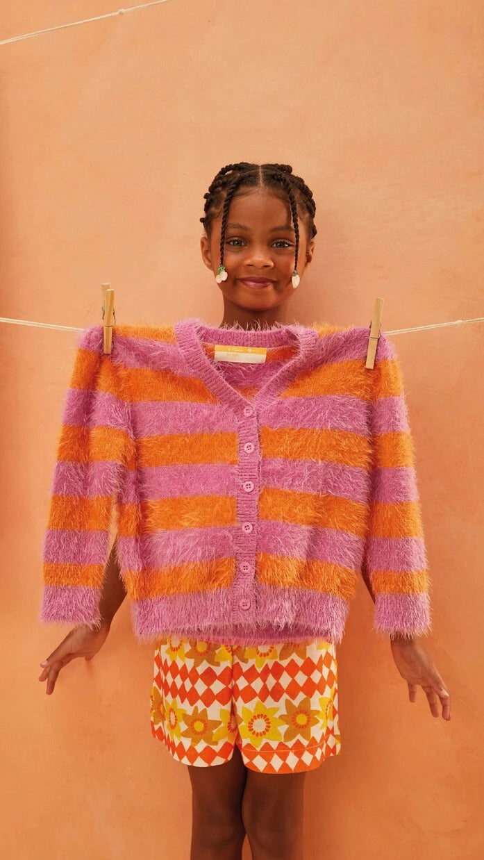Fábula - Striped cardigan