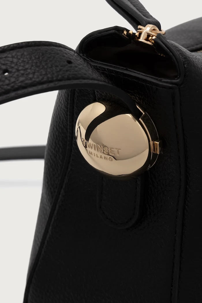 Twinset kadın suni deri crossbody çanta