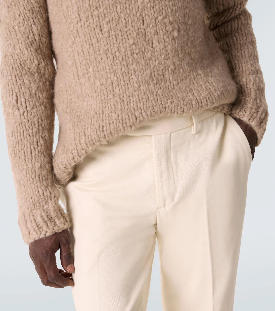 Thom Sweeney - Cotton twill chinos