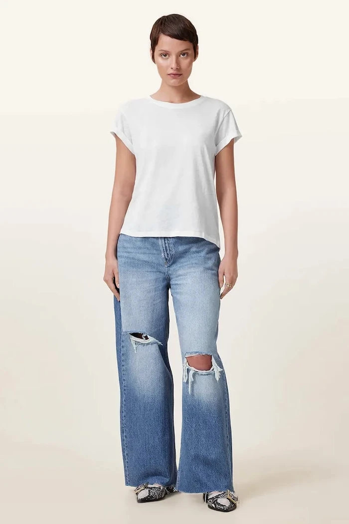 Памучна тениска AllSaints ANNA TEE