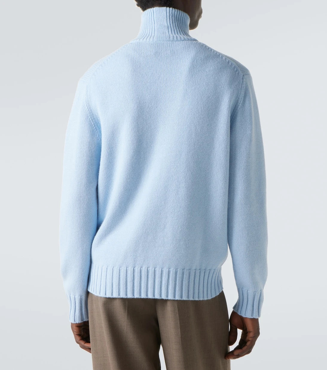 Allude - Cashmere half-zip sweater