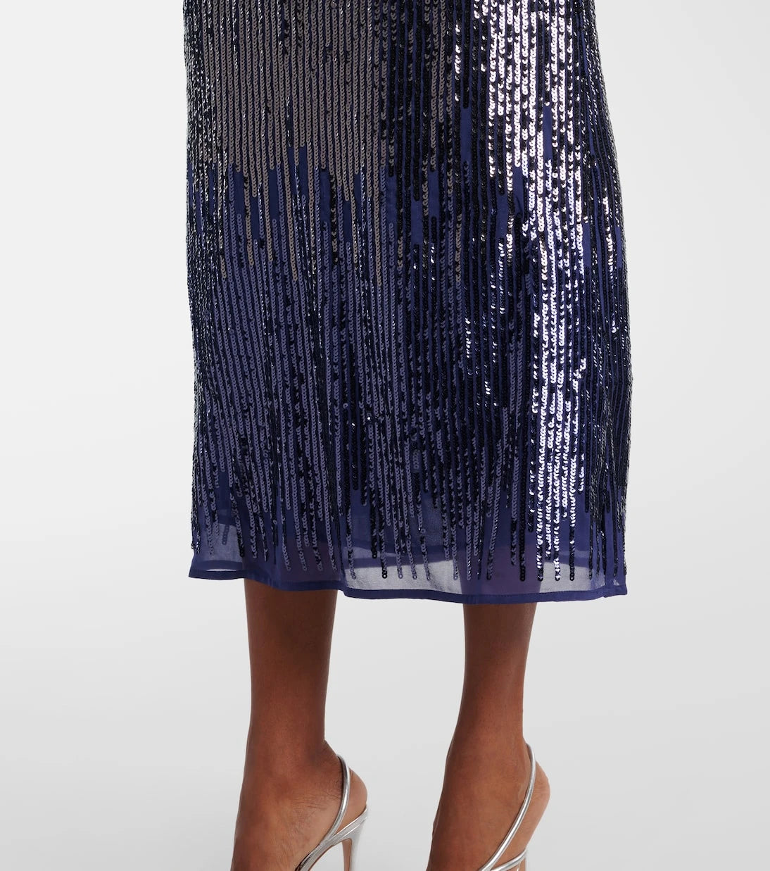 Rixo - Kelly sequined midi skirt
