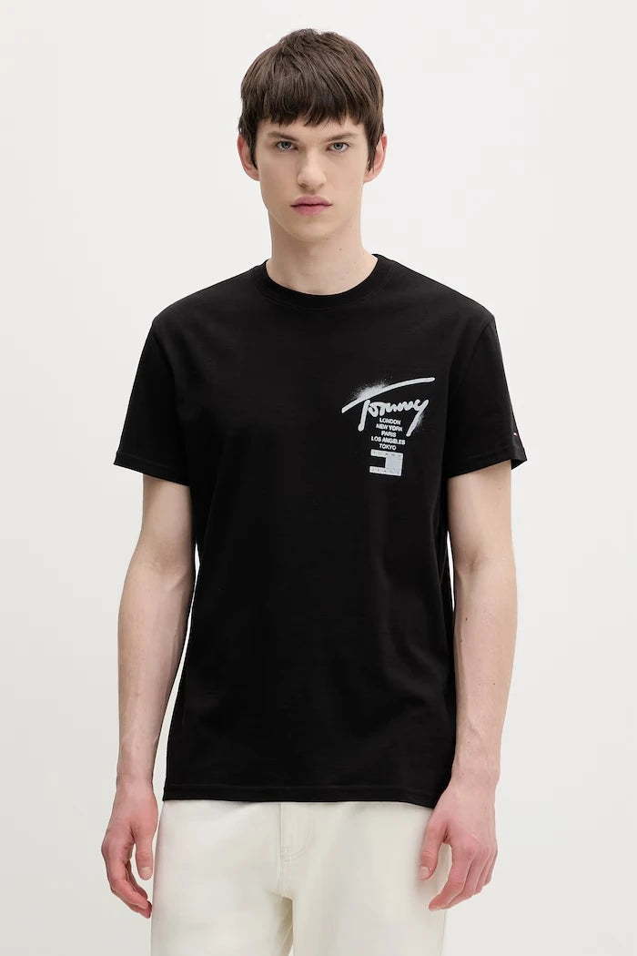 Tommy Jeans тениска мъжка от памук