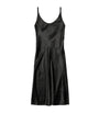 Balenciaga Black Midi Slip Dress