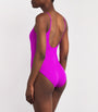 Polo Ralph Lauren Pink Scoop-Back Kennedy Swimsuit