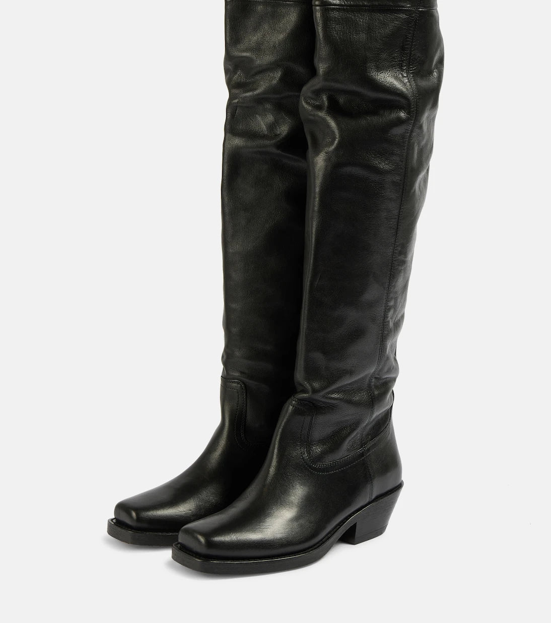 Isabel Marant - Amati leather knee-high boots