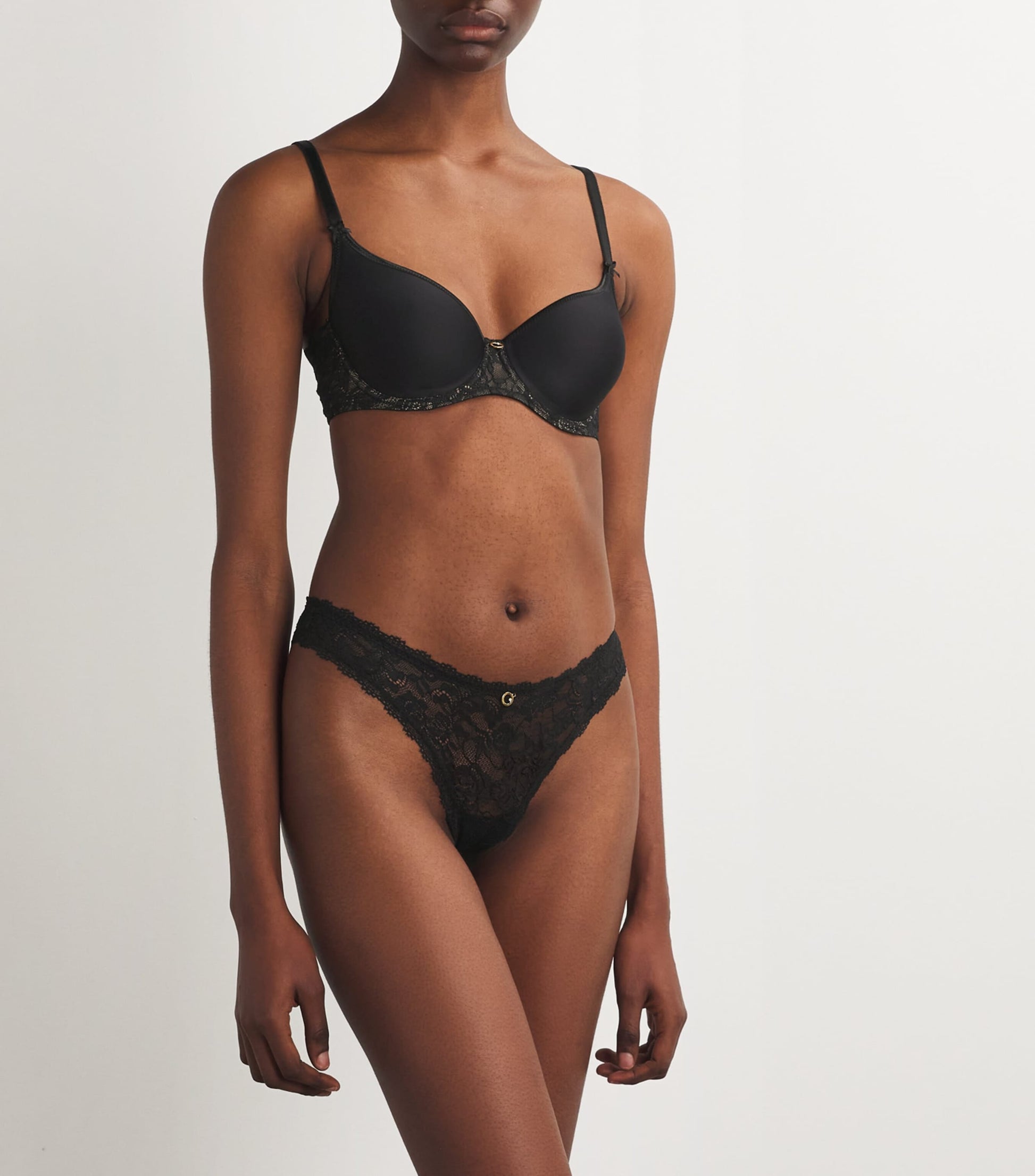 Black Lace Rosessence Tanga