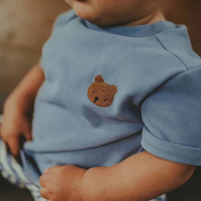 Donsje Jarne T-shirt Bear Çocuk Pamuk Tişört