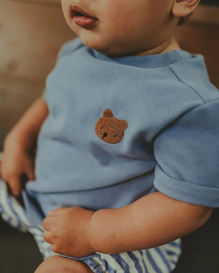 Donsje Jarne T-shirt Bear Çocuk Pamuk Tişört