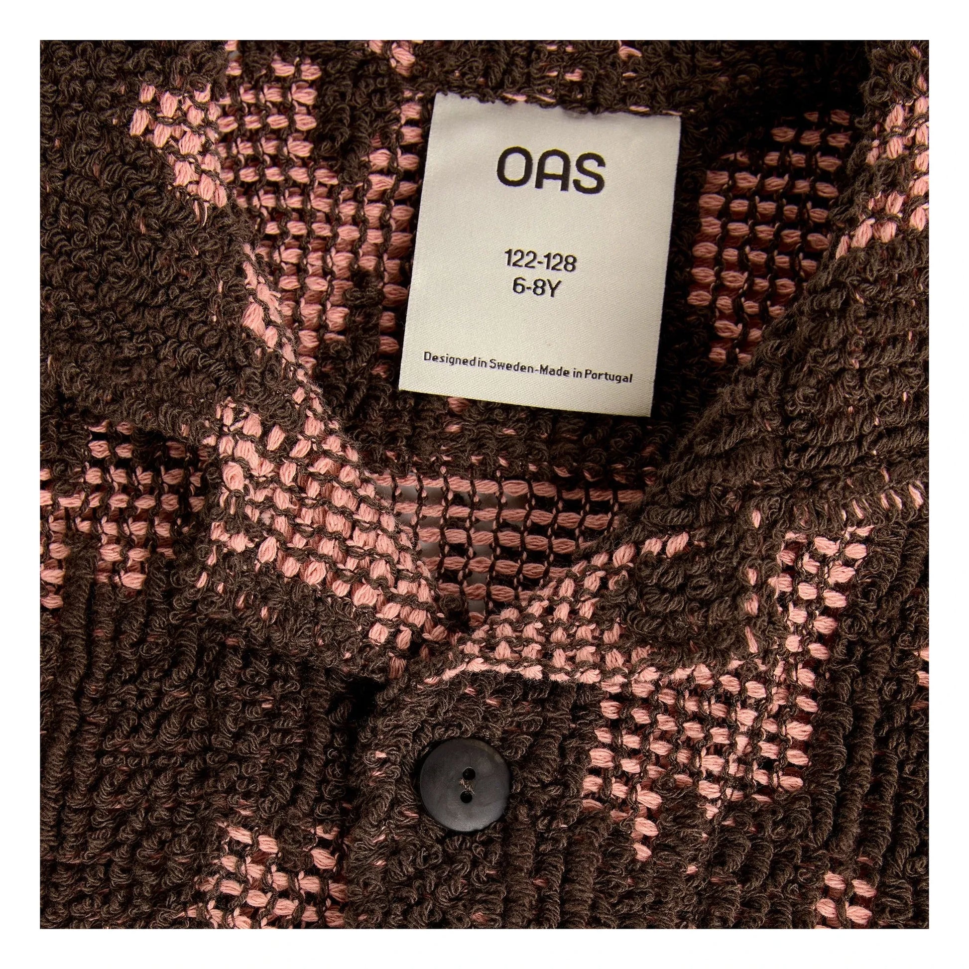 OAS - Brink Palmer Crochet shirt | Brown
