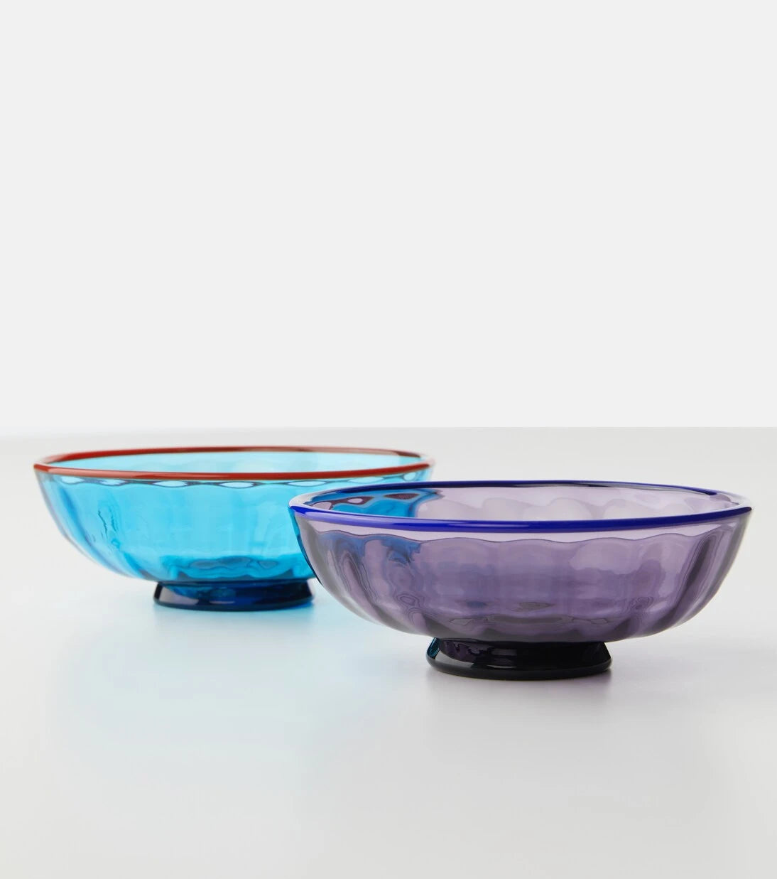 La DoubleJ - Luxury set of 2 glass nut bowls