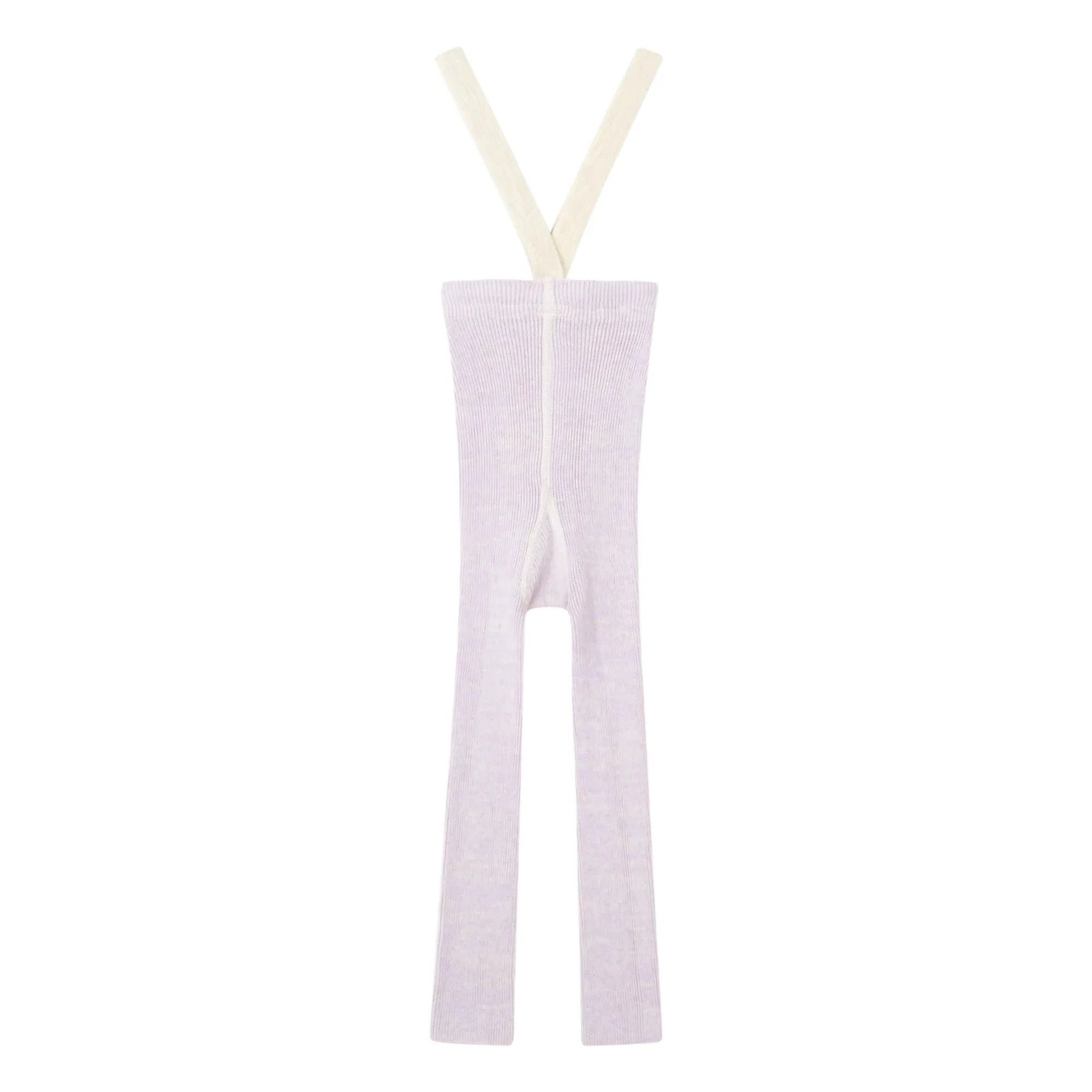 Silly Silas - Organic Cotton Footless Suspender Tights | Lavender