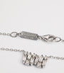 White Gold and Diamond Shimmer Necklace 18K WG/WD